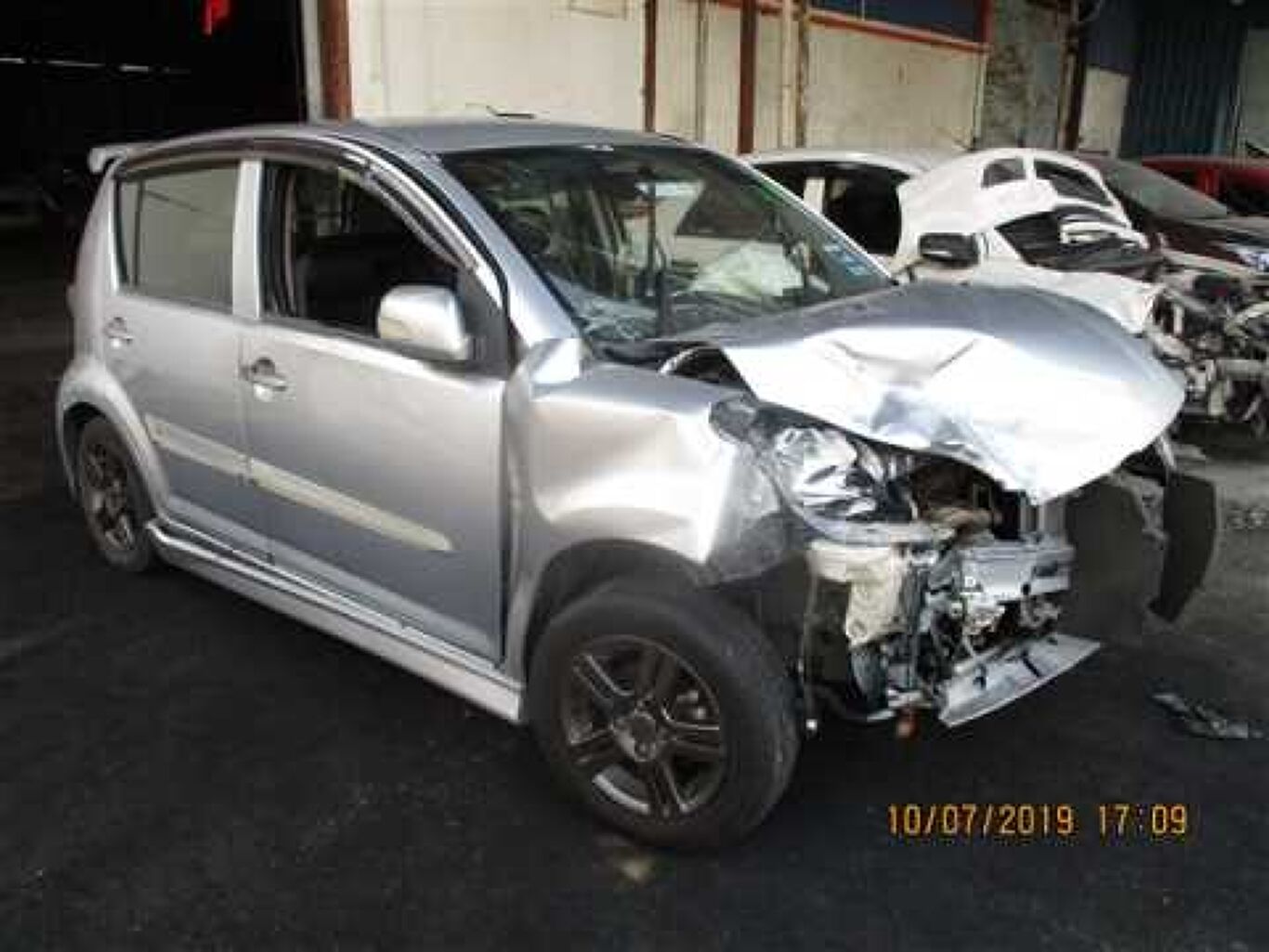2009 PERODUA MYVI Wreck - Pickles Auctions buy industrial 