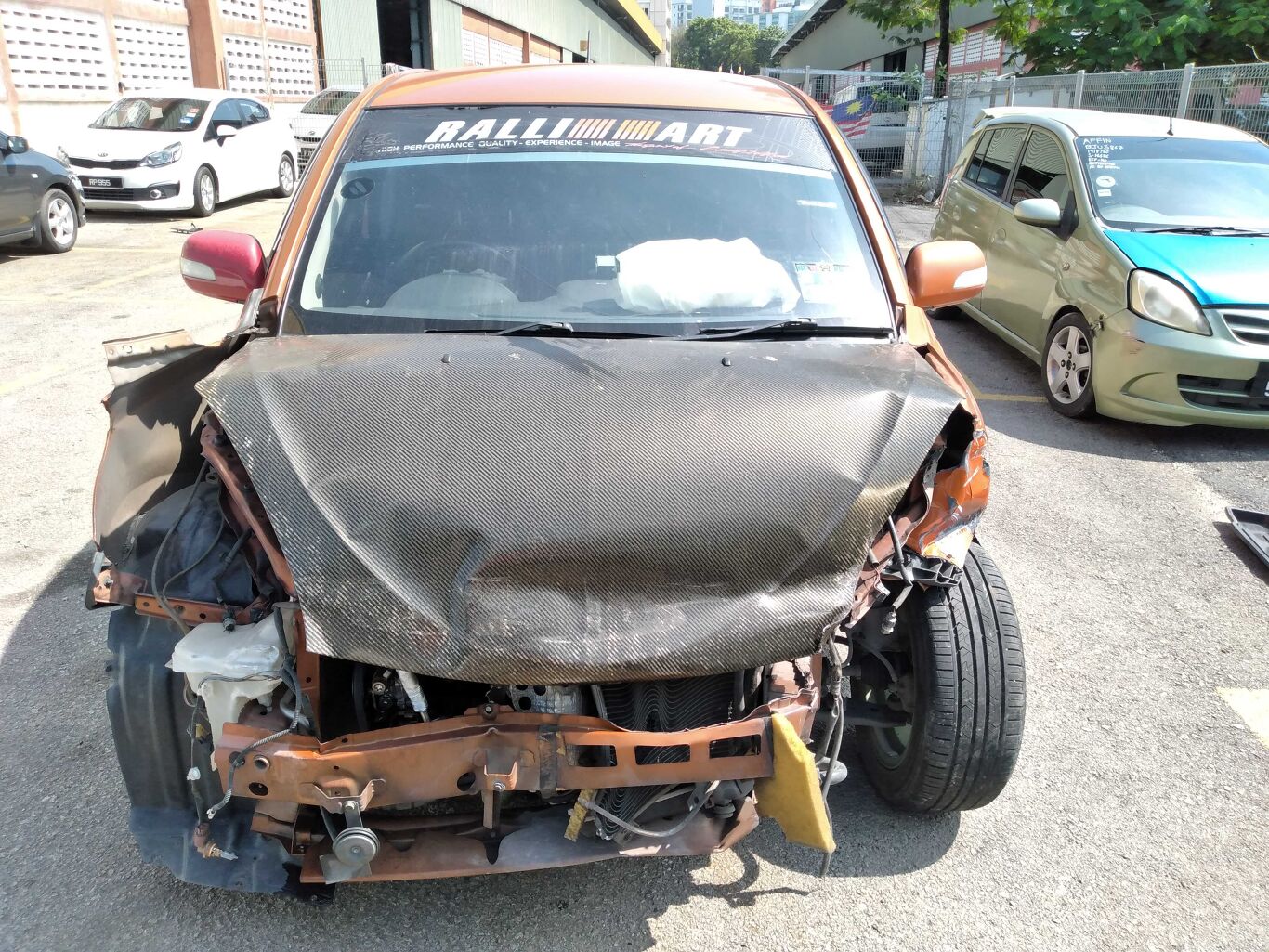 2010 PERODUA MYVI Wreck - Pickles Auctions buy industrial 