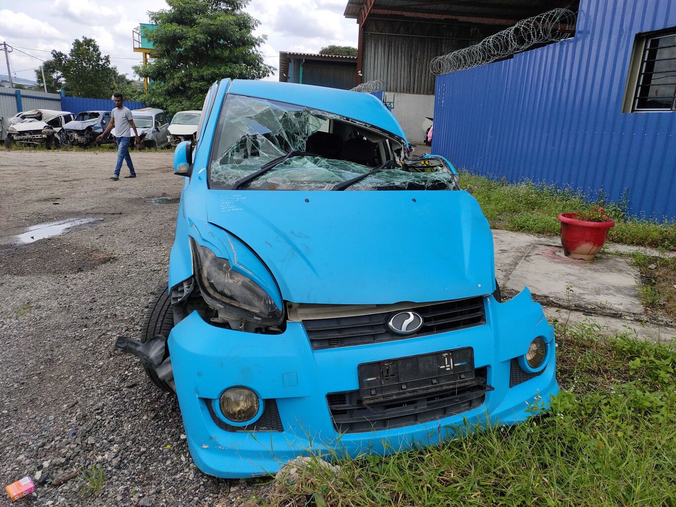 2010 PERODUA MYVI 1.3EZ Wreck - Pickles Auctions buy 