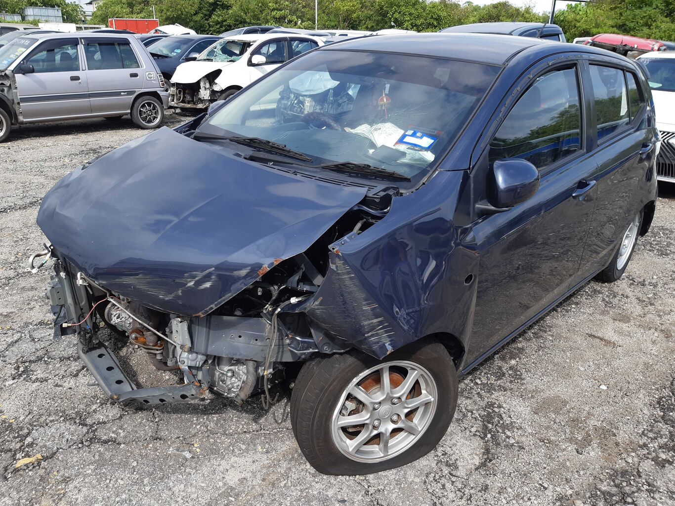 2016 PERODUA AXIA Scrap - Pickles Auctions buy industrial 