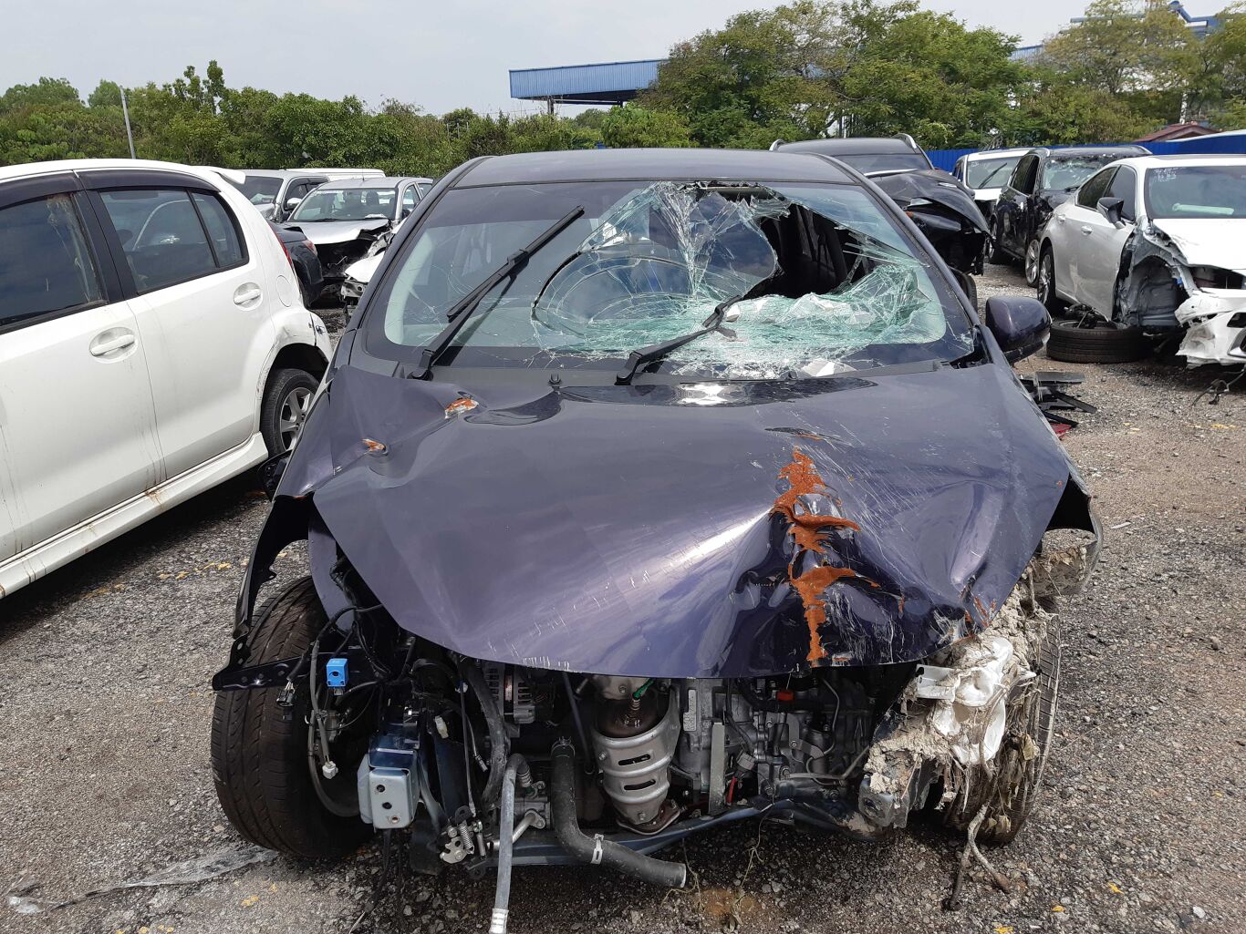 2019 Perodua Myvi Wreck Pickles Auctions Buy Industrial Cars And Salvage