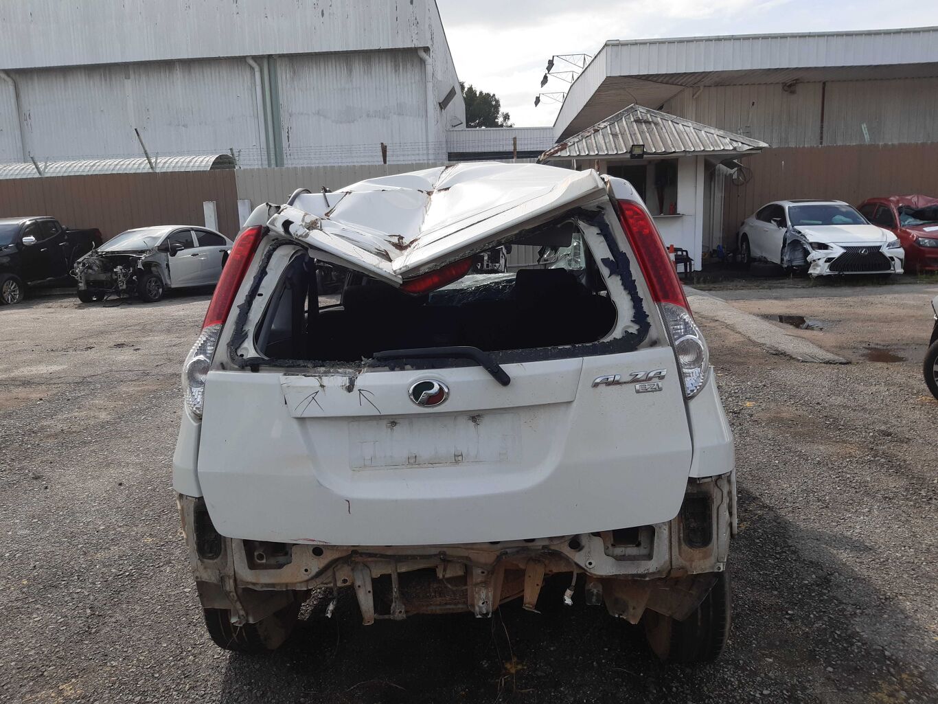 2010 PERODUA ALZA Wreck - Pickles Auctions buy industrial 